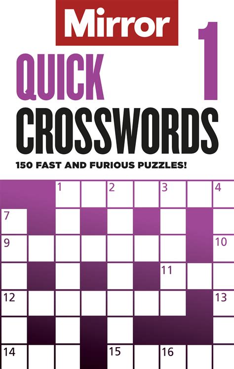 daily mirror crossword today